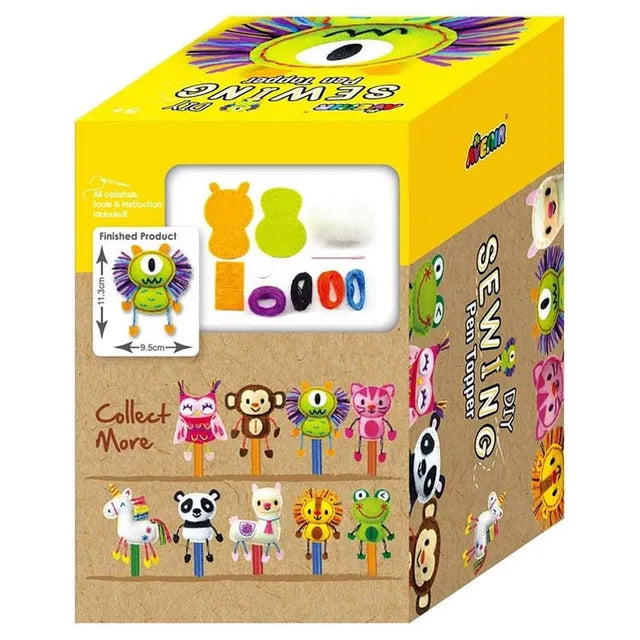 Avenir - Diy Pen Topper Sewing Kit - Monster