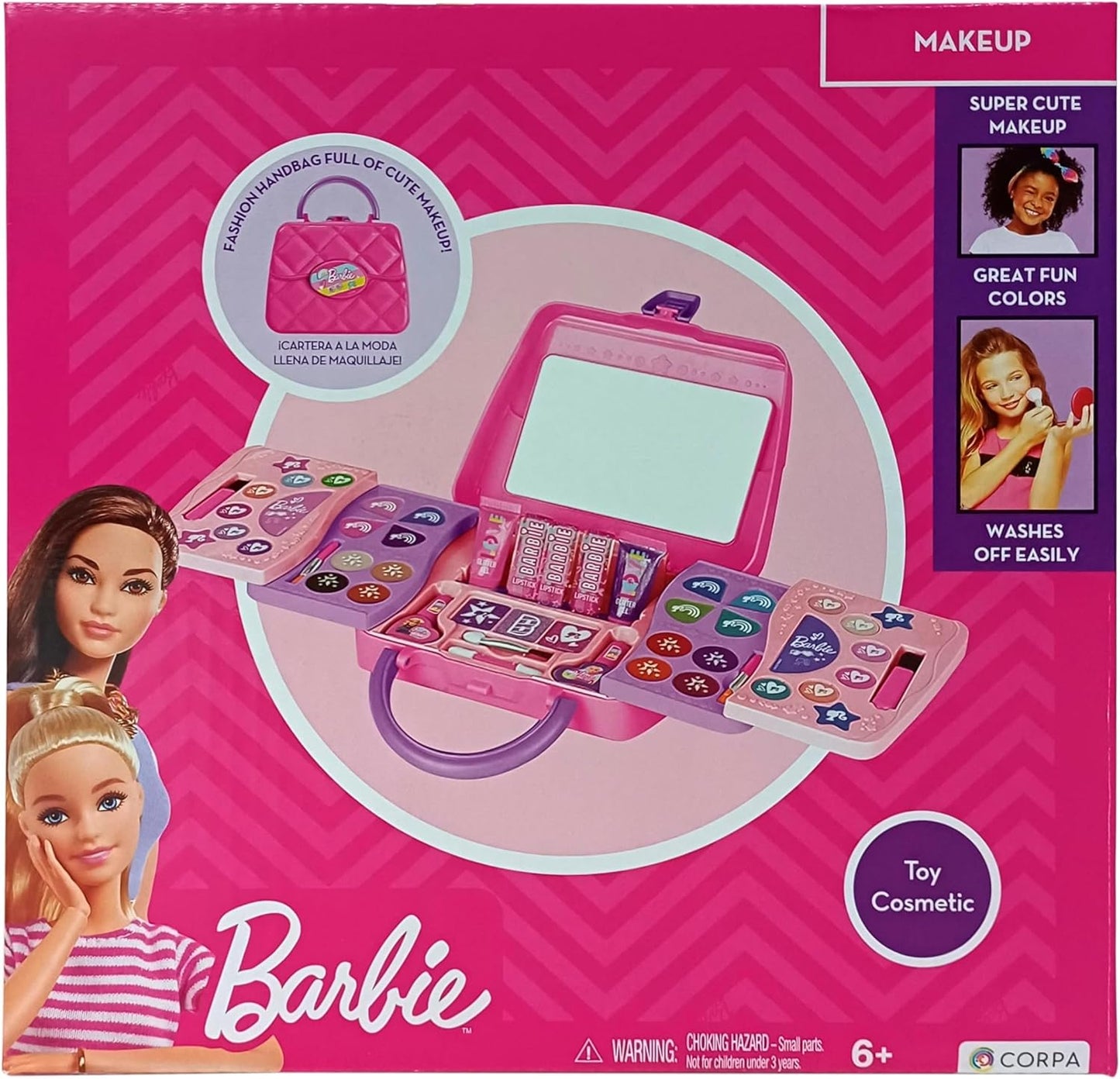 Barbie Makeup Handbag Pink