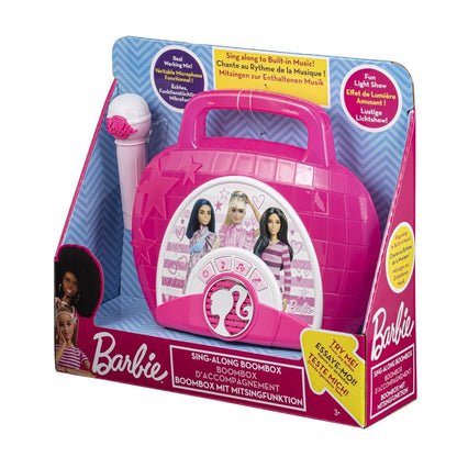 Barbie Sing Along Boombox & Microphone